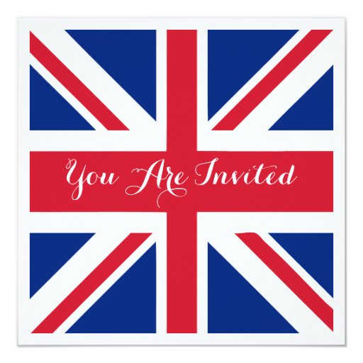 Union Jack Wedding Invitations 9