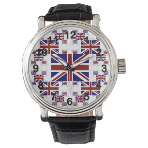 UK Union Jack Flag in Layers #2 Watch