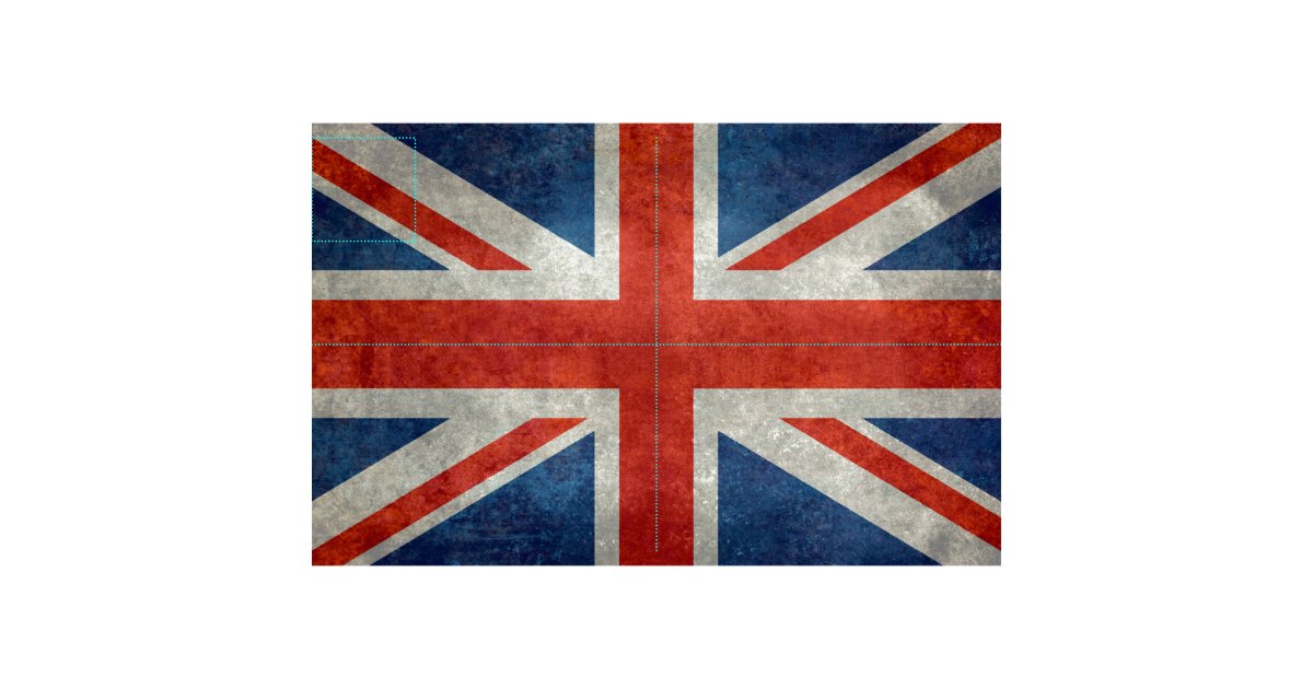 UK Union Jack on fabric