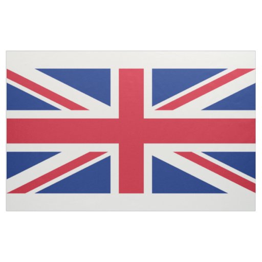 UK United Kingdom Britain Royal Union Jack Flag Fabric