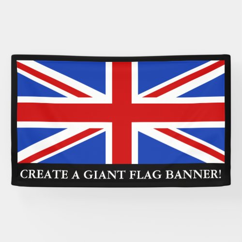 Uk United Kingdom Flag Banner