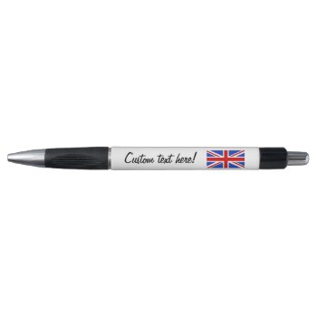 Uk United Kingdom Flag Pen by HappyPlanetShop at Zazzle