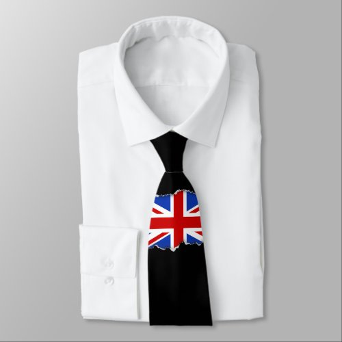 Uk United Kingdom Flag Tie