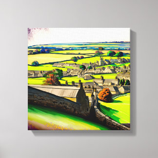 UK Village Canvas Print