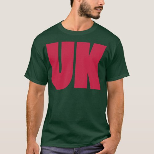 UK Viva Magenta Typography T_Shirt