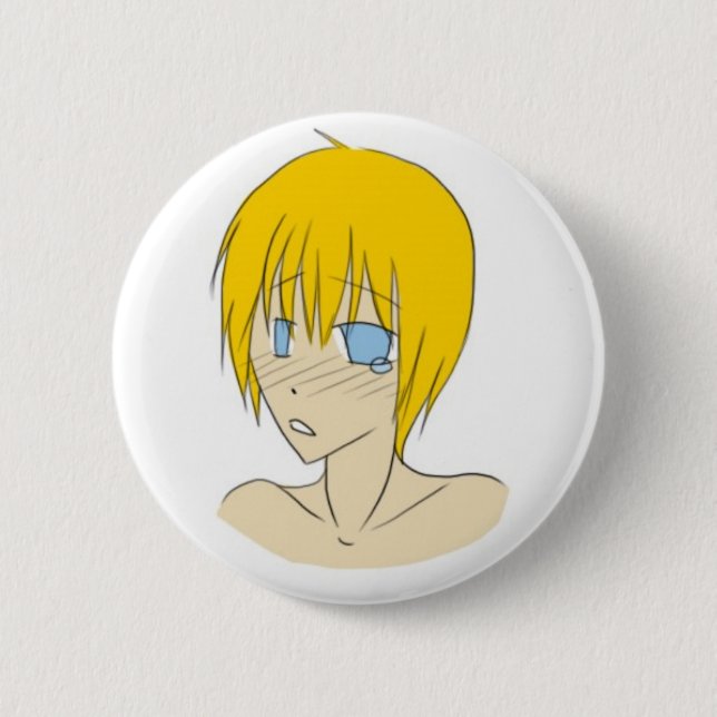 Uke Badge Pinback Button (Front)