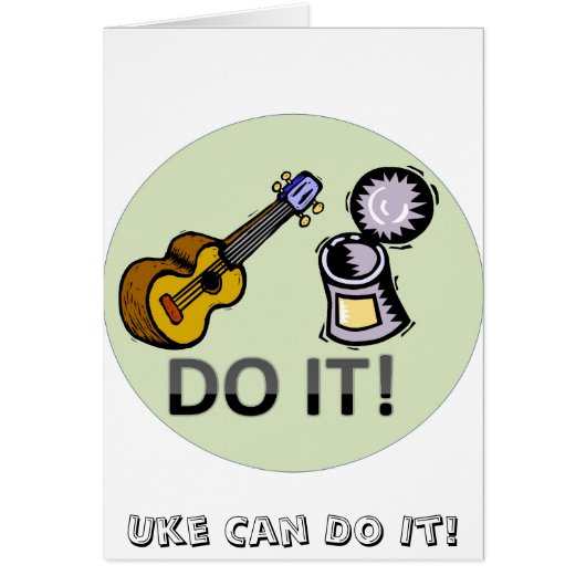 Uke can do it! cards (Front)