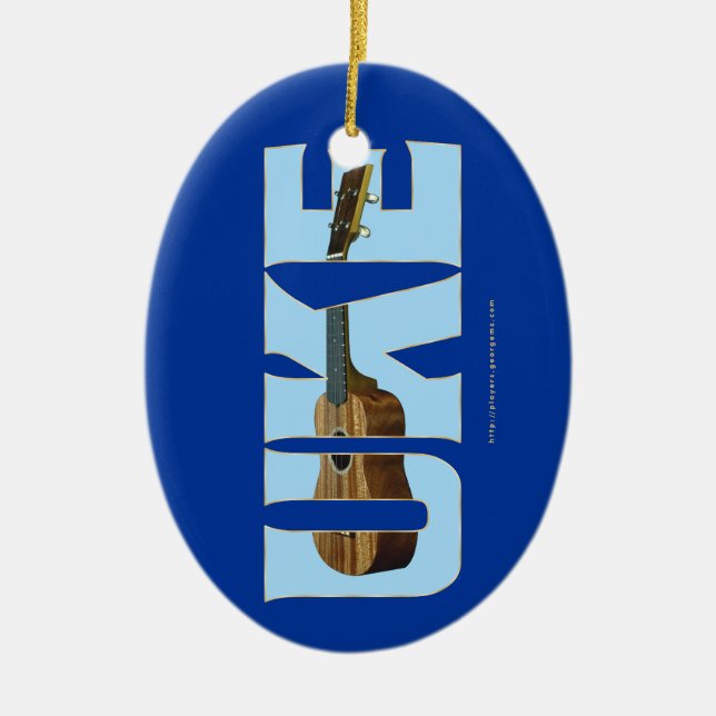 UKE CERAMIC ORNAMENT (Front)