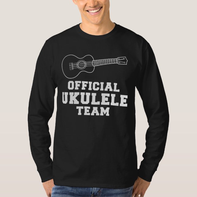 Uke & Chuckles - Official Ukulele Team Tee: Strumm T-Shirt (Front)