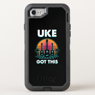 Uke Got This Funny Ukulele Player Guitar Musician OtterBox Defender iPhone SE/8/7 Case