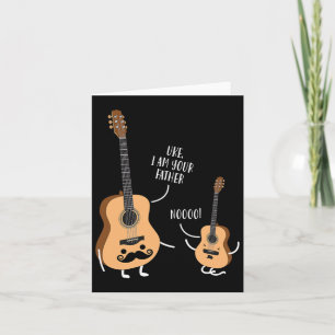 Uke I Am Your Father T Shirt Ukulele Guitar Card