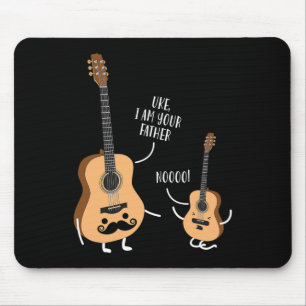 Uke I Am Your Father T Shirt Ukulele Guitar Mouse Pad