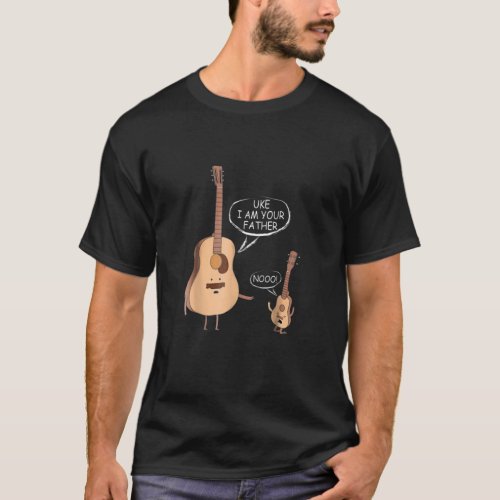 Uke I Am Your Father Ukulele Guitar Music3 T_Shirt