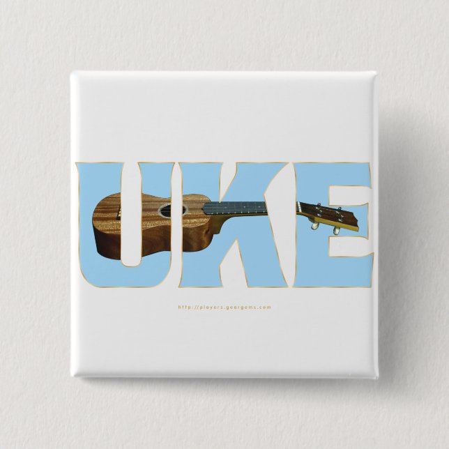UKE PINBACK BUTTON (Front)