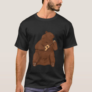 Uke Ukulele Guitar girl T-Shirt