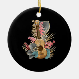 Uke Ukulele Guitar - Musician Guitarist Ukulele Ceramic Ornament