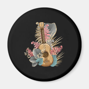 Uke Ukulele Guitar - Musician Guitarist Ukulele Magnet