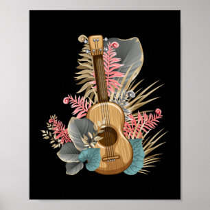 Uke Ukulele Guitar - Musician Guitarist Ukulele Poster