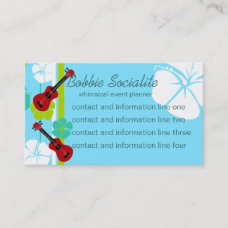 Ukelele Time! Business Card