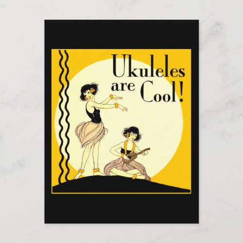 Ukes are Cool Postcard