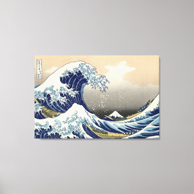Ukiyo-e Canvas ukiyoe KATSUSHIKA Hokusai "Fugaku S (Front)