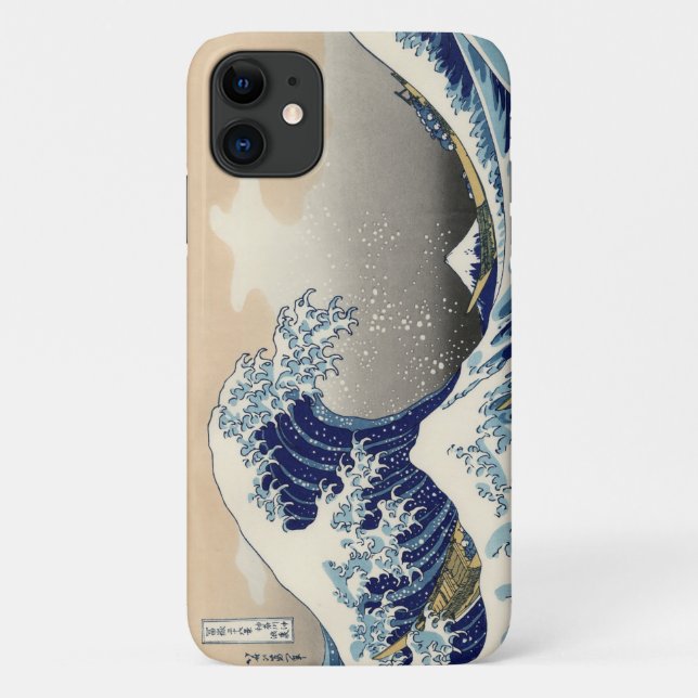 UKIYO-E ~HOKUSAI  葛飾北斎    「富嶽三十六景 神奈川沖浪裏」 Case-Mate iPhone CASE (Back)