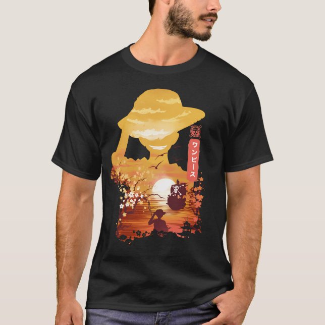 Ukiyo E King Of Pirates T-Shirt (Front)