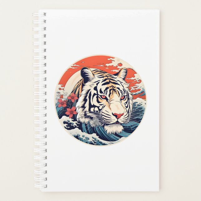 Ukiyo-e tiger planner (Front)