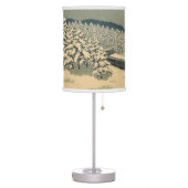 Ukiyo-e Winter Train Table Lamp (Left)