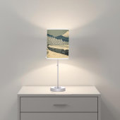 Ukiyo-e Winter Train Table Lamp