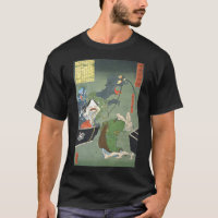 ukiyoe - 和漢百物語 No.06 - 頓欲の婆々 - T-Shirt