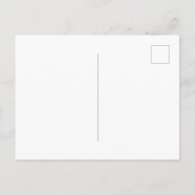 Ukiyoe - Egrets and Reeds in Moonlight Postcard (Back)