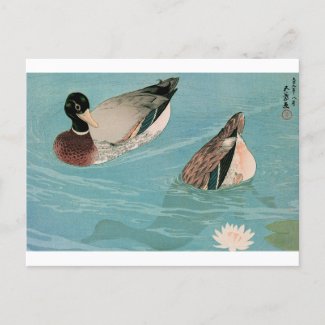 Ukiyoe [Goyo] Ducks