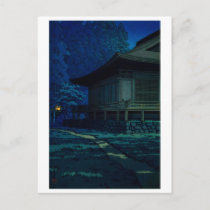 ukiyoe [hasui] A24 Sanzen-in at Ohara, Kyoto Postcard
