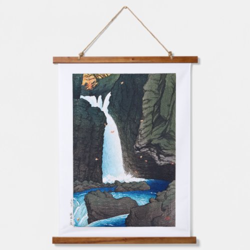 ukiyoe hasui C14 YÅhi Waterfall at Shiobara Hanging Tapestry