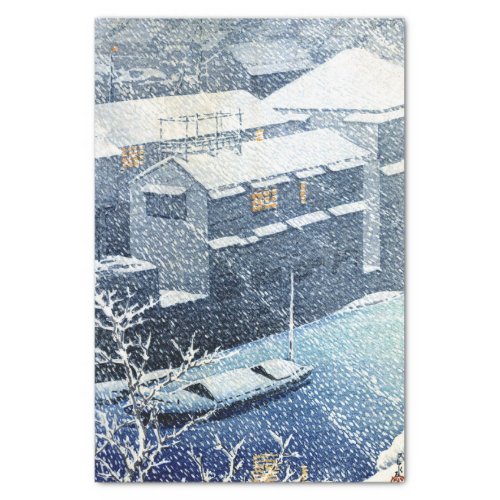 ukiyoe hasui n03 Ochanomizu Tissue Paper