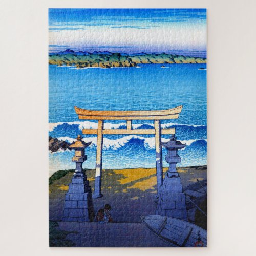 ukiyoe hasui n23 Futomi Boso Province Jigsaw Puzzle