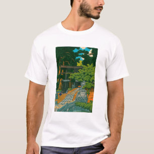 ukiyoe hasui No60 Kumagaya Dairai Shrine T-Shirt