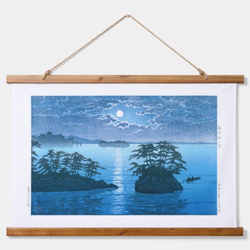 ukiyoe - hasui - No.23 Futago Island, Matsushima - Hanging Tapestry