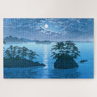 ukiyoe - hasui - No.23 Futago Island, Matsushima -