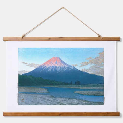 ukiyoe - hasui - No.30 The Fuji River - Hanging Tapestry