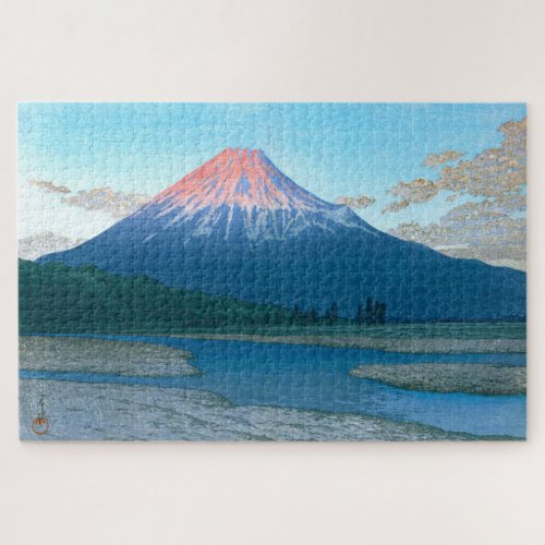 ukiyoe _ hasui _ No30 The Fuji River _ Jigsaw Puzzle