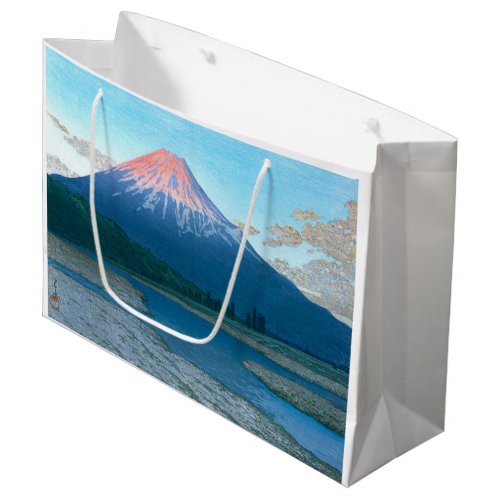ukiyoe _ hasui _ No30 The Fuji River _ Large Gift Bag