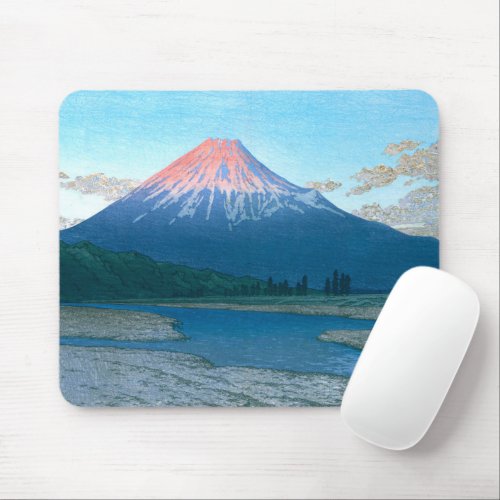 ukiyoe _ hasui _ No30 The Fuji River _ Mouse Pad