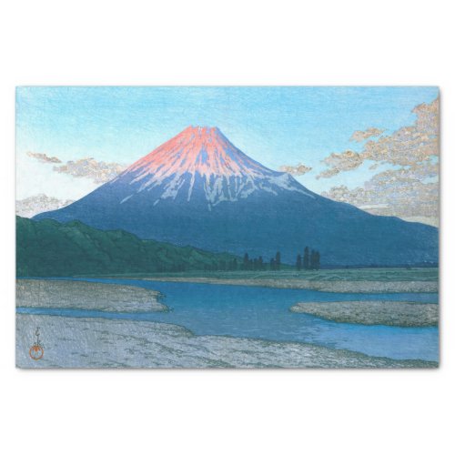 ukiyoe _ hasui _ No30 The Fuji River _ Tissue Paper