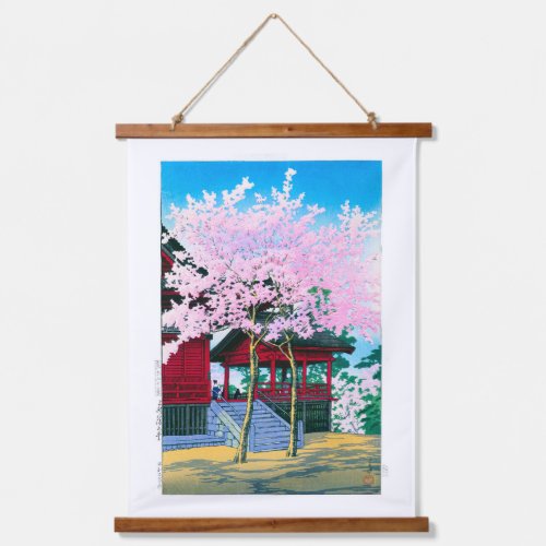 ukiyoe - hasui - No.44 Kiyomizu Hall, Ueno -   Hanging Tapestry