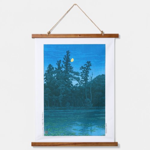 ukiyoe - hasui - No.6 Sanpoji Pond (Shakujii) - Hanging Tapestry