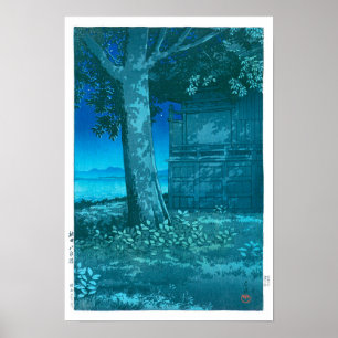 ukiyoe - hasui - No.9 Hachirōgata, Akita - Poster