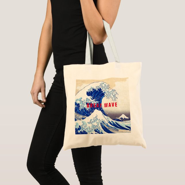 ukiyoe - Hokusai : No.21 Great Wave -  Tote Bag (Front (Product))