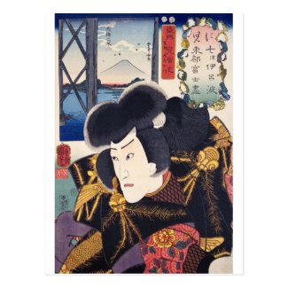 ukiyoe - Jiraiya - No.04 Kuniyoshi - Postcard